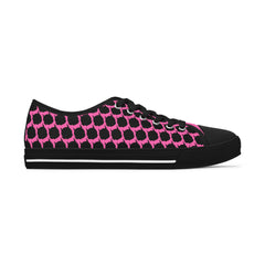 Iconic Black Ladie's Low Top Sneakers