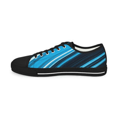 Blue Swirl Low Top Sneakers