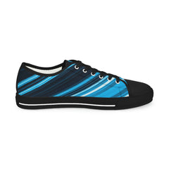 Blue Swirl Low Top Sneakers