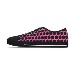 Iconic Black Ladie's Low Top Sneakers