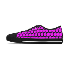 Iconic Pink Women's Low Top Sneakers