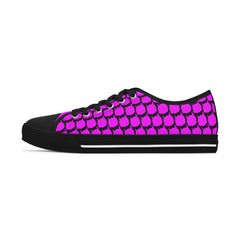 Iconic Pink Women's Low Top Sneakers