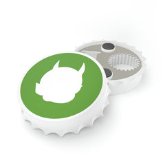 Iconic White Magnetic Bottle Opener