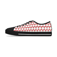 Iconic Luscious Red Women's Low Top Sneakers