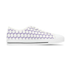 Iconic Lavendar Women's Low Top Sneakers