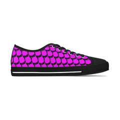 Iconic Pink Women's Low Top Sneakers