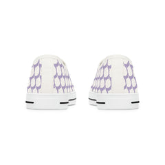 Iconic Lavendar Women's Low Top Sneakers