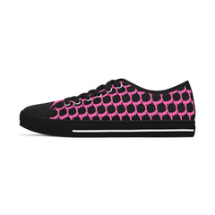 Iconic Black Ladie's Low Top Sneakers