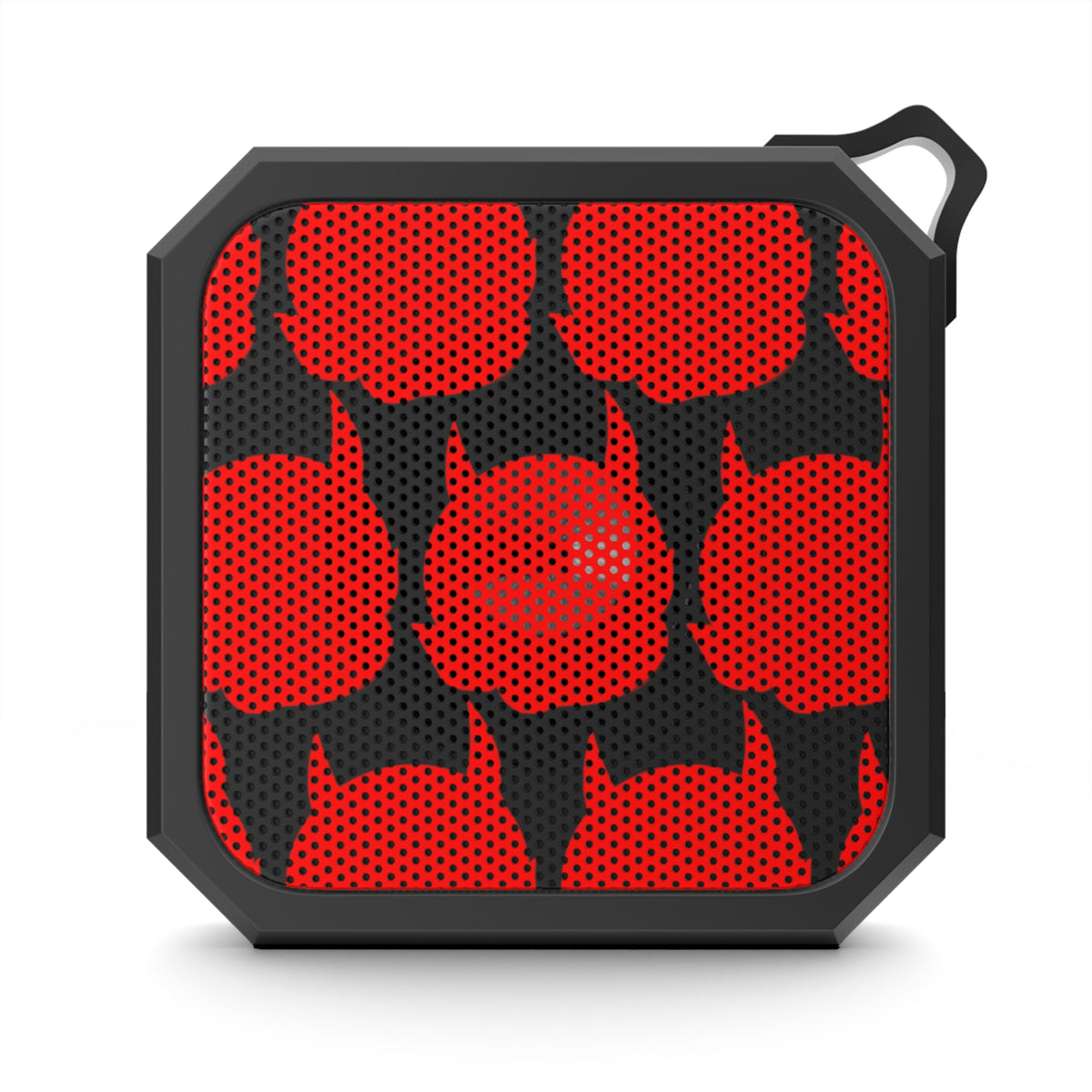 Iconic Pattern Red Outdoor Bluetooth Speaker