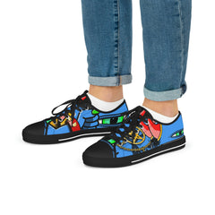 Blue Boss Low Top Sneakers