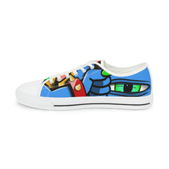 Blue Boss Low Top Sneakers