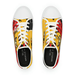 Tatted Demon Low Top Sneakers