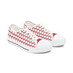 Iconic Luscious Red Women's Low Top Sneakers