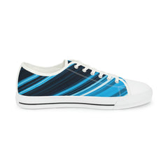 Blue Swirl Low Top Sneakers