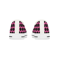 Iconic Black Ladie's Low Top Sneakers