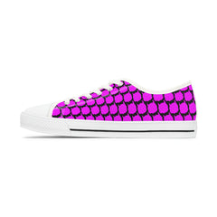 Iconic Pink Women's Low Top Sneakers