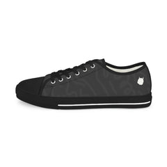 Dark Squiggles Low Top Sneakers