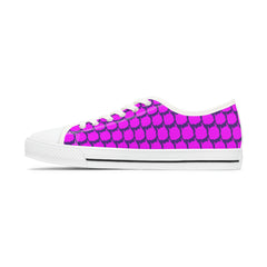 Iconic Pink Women's Low Top Sneakers