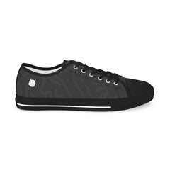 Dark Squiggles Low Top Sneakers