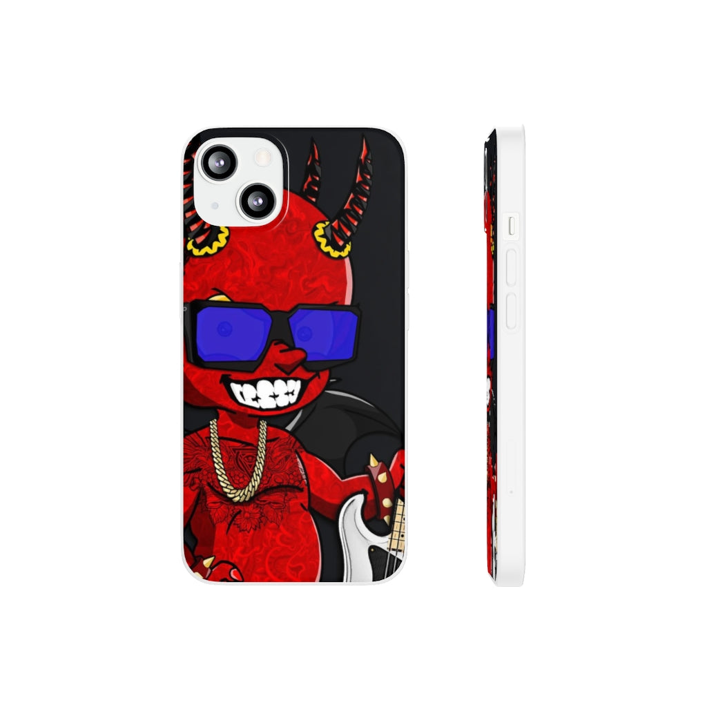 Red Illuminati Flexi Case