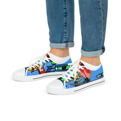 Blue Boss Low Top Sneakers