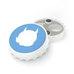 Iconic White Magnetic Bottle Opener