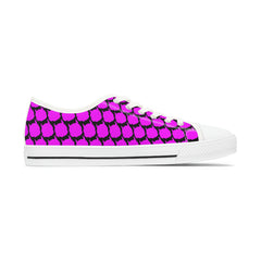 Iconic Pink Women's Low Top Sneakers