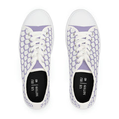 Iconic Lavendar Women's Low Top Sneakers