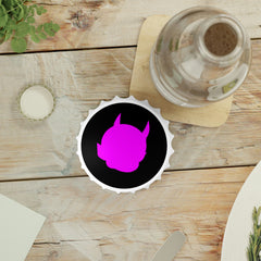 Iconic Pink Magnetic Bottle Opener