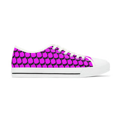 Iconic Pink Women's Low Top Sneakers