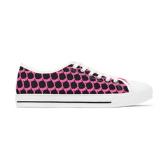 Iconic Black Ladie's Low Top Sneakers