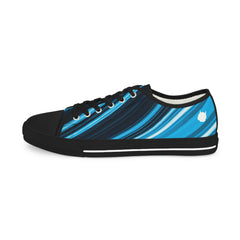 Blue Swirl Low Top Sneakers