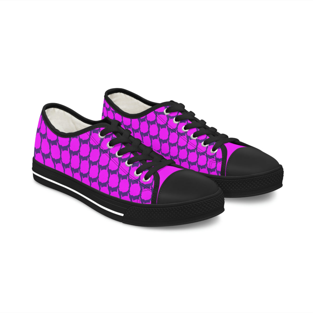 Iconic Pink Women's Low Top Sneakers