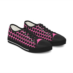 Iconic Black Ladie's Low Top Sneakers