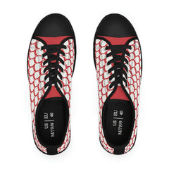 Iconic Luscious Red Women's Low Top Sneakers