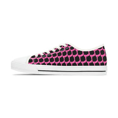 Iconic Black Ladie's Low Top Sneakers