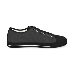 Dark Squiggles Low Top Sneakers