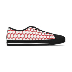 Iconic Luscious Red Women's Low Top Sneakers