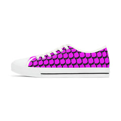 Iconic Pink Women's Low Top Sneakers