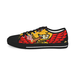 Tatted Demon Low Top Sneakers