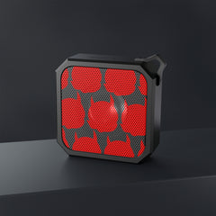 Iconic Pattern Red Outdoor Bluetooth Speaker