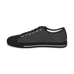 Dark Squiggles Low Top Sneakers