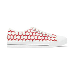 Iconic Luscious Red Women's Low Top Sneakers