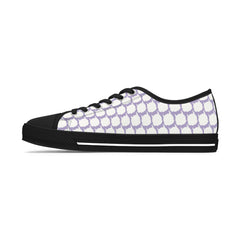 Iconic Lavendar Women's Low Top Sneakers