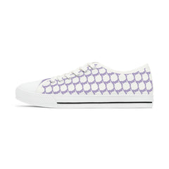 Iconic Lavendar Women's Low Top Sneakers