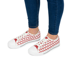 Iconic Luscious Red Women's Low Top Sneakers