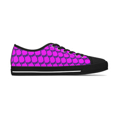 Iconic Pink Women's Low Top Sneakers